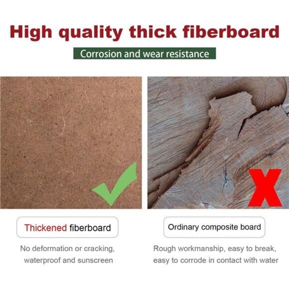 Christmas Door Hanging Sign Big Wall Wood Winter Decorations Indoor Outdoor Sign - Picture 5 of 6